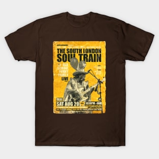 POSTER TOUR - SOUL TRAIN THE SOUTH LONDON 129 T-Shirt